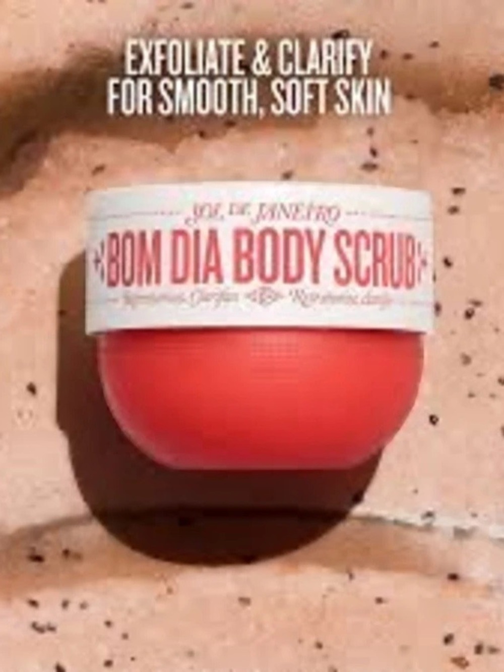Sol de Janeiro Bom Dia Body Scrub Red NIB - 7.8oz